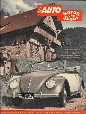 Auto, Motor & Sport 1953 Heft 10