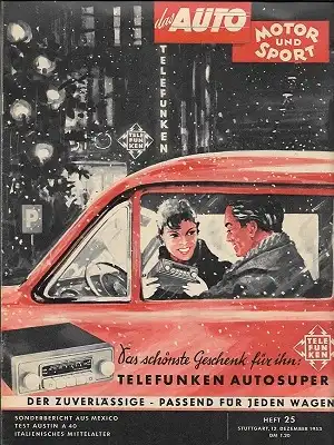 Auto, Motor & Sport 1953 Heft 25