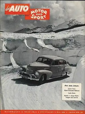 Auto, Motor & Sport 1953 Heft 9