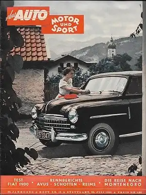 Auto, Motor & Sport 1953 Heft 15