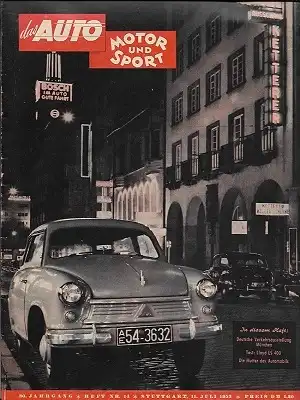 Auto, Motor & Sport 1953 Heft 14