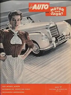 Auto, Motor & Sport 1953 Heft 17