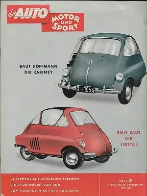 Auto, Motor & Sport 1954 Heft 21