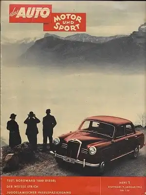 Auto, Motor & Sport 1954 Heft 1