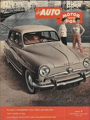 Auto, Motor & Sport 1954 Heft 9