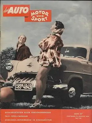 Auto, Motor & Sport 1954 Heft 17