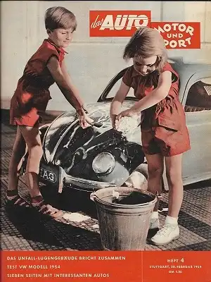 Auto, Motor & Sport 1954 Heft 4