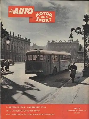 Auto, Motor & Sport 1954 Heft 6