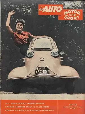 Auto, Motor & Sport 1954 Heft 15