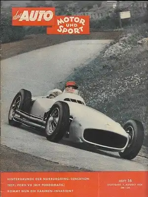 Auto, Motor & Sport 1954 Heft 16