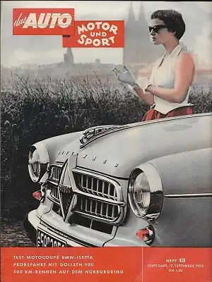 Auto, Motor & Sport 1955 Heft 19