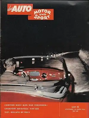 Auto, Motor & Sport 1955 Heft 6