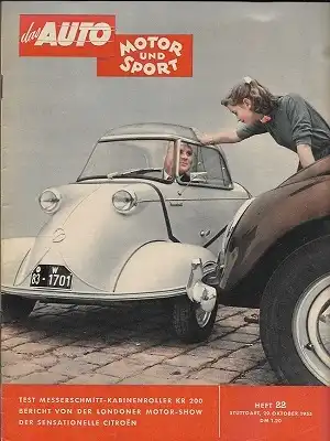 Auto, Motor & Sport 1955 Heft 22