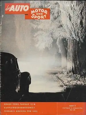 Auto, Motor & Sport 1955 Heft 1