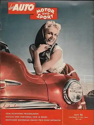 Auto, Motor & Sport 1955 Heft 14