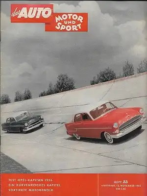 Auto, Motor & Sport 1955 Heft 23