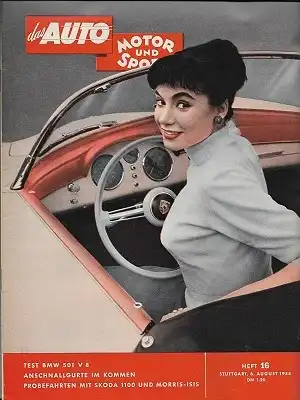 Auto, Motor & Sport 1955 Heft 16