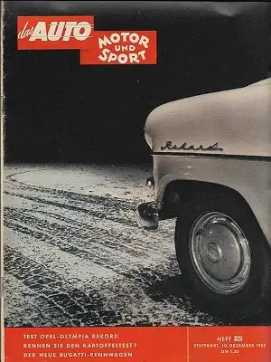 Auto, Motor & Sport 1955 Heft 25