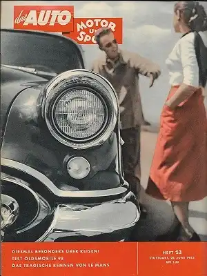 Auto, Motor & Sport 1955 Heft 13