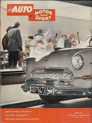 Auto, Motor & Sport 1955 Heft 3