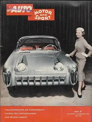 Auto, Motor & Sport 1955 Heft 4