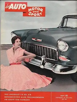 Auto, Motor & Sport 1955 Heft 15