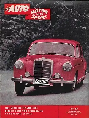 Auto, Motor & Sport 1956 Heft 17