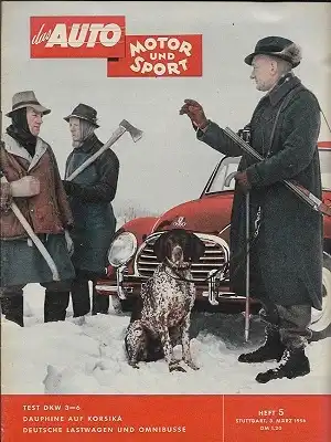 Auto, Motor & Sport 1956 Heft 5