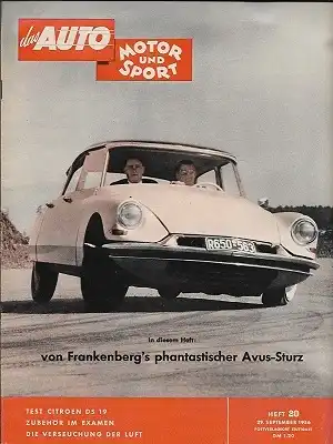Auto, Motor & Sport 1956 Heft 20