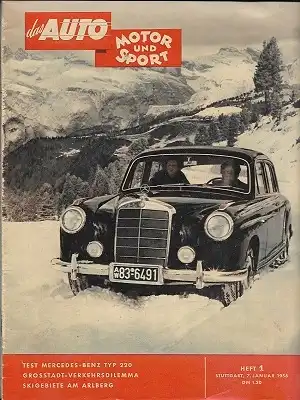 Auto, Motor & Sport 1956 Heft 1