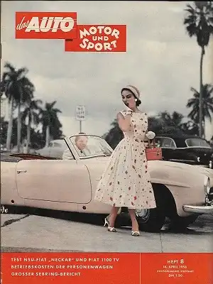 Auto, Motor & Sport 1956 Heft 8