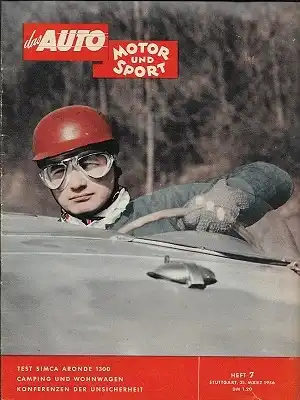Auto, Motor & Sport 1956 Heft 7