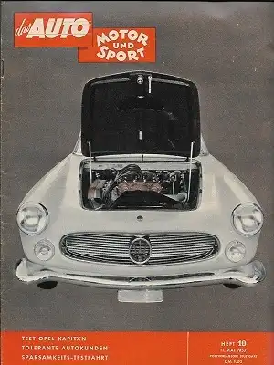 Auto, Motor & Sport 1957 Heft 10