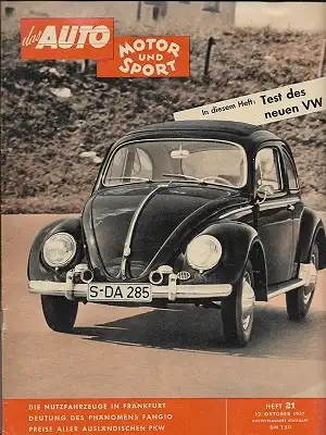 Auto, Motor & Sport 1957 Heft 21