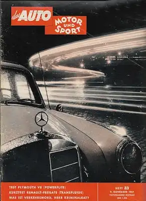 Auto, Motor & Sport 1957 Heft 23