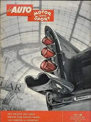 Auto, Motor & Sport 1957 Heft 22