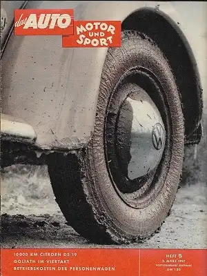Auto, Motor & Sport 1957 Heft 5