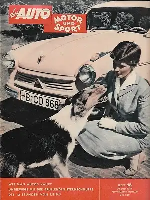 Auto, Motor & Sport 1957 Heft 15