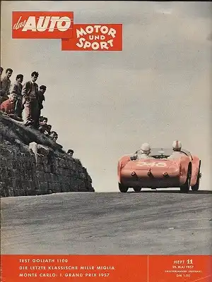 Auto, Motor & Sport 1957 Heft 11