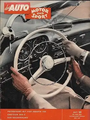 Auto, Motor & Sport 1957 Heft 13