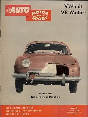 Auto, Motor & Sport 1958 Heft 8