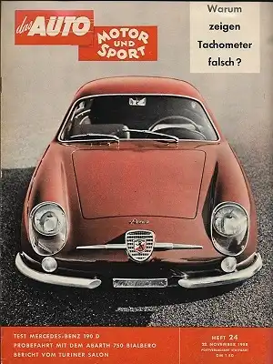Auto, Motor & Sport 1958 Heft 24