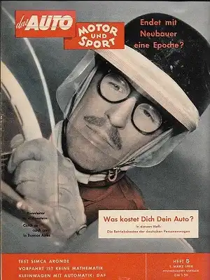 Auto, Motor & Sport 1958 Heft 5