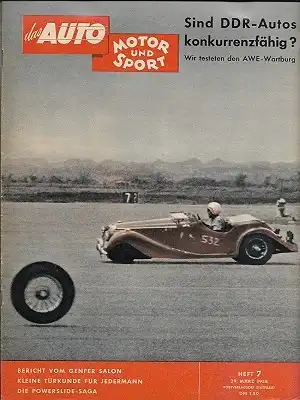 Auto, Motor & Sport 1958 Heft 7