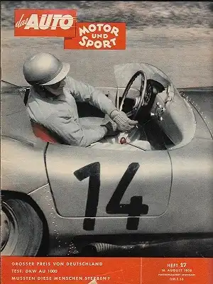 Auto, Motor & Sport 1958 Heft 17