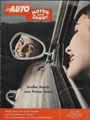 Auto, Motor & Sport 1958 Heft 22