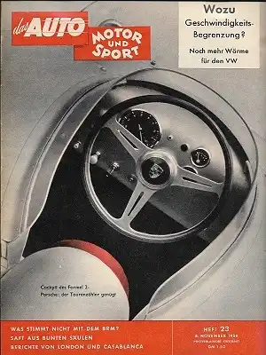 Auto, Motor & Sport 1958 Heft 23