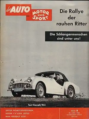 Auto, Motor & Sport 1958 Heft 9