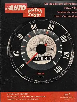 Auto, Motor & Sport 1958 Heft 3