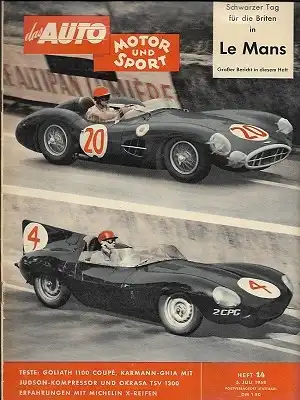 Auto, Motor & Sport 1958 Heft 14